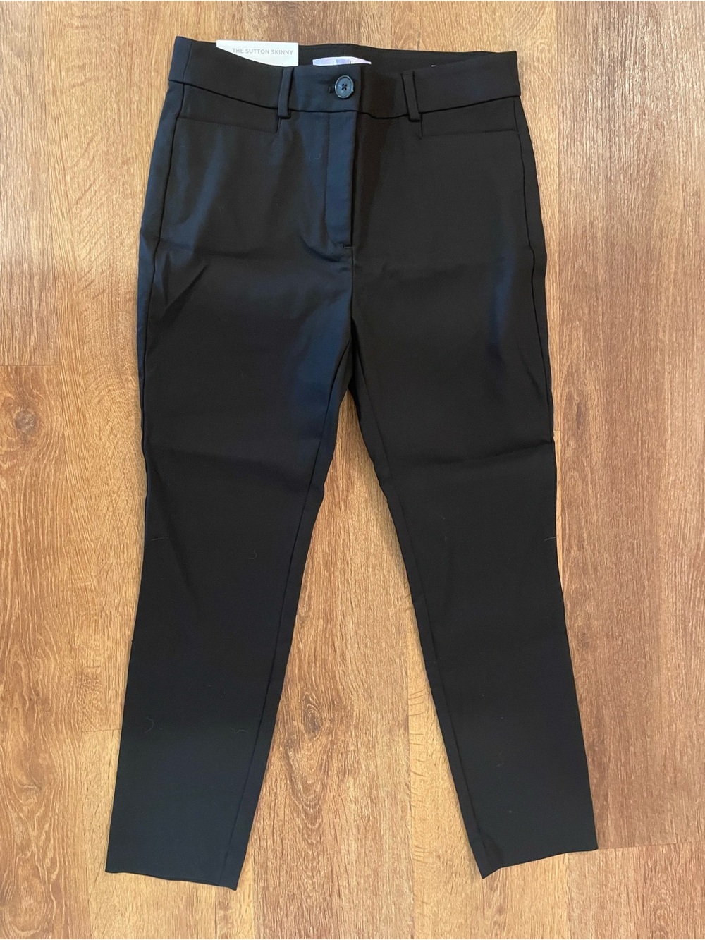 LOFT Women’s NWT 4P Sutton Preppy Skinny Black Careerwear Classic Basic Pants